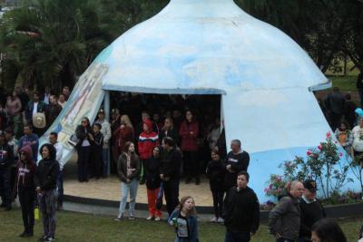 Missa em louvor ao Bom Jesus em Campo Mendes teve o PÃ¡roco SebastiÃ£o presidindo com liturgia da RÃ¡dio Campo Aberto